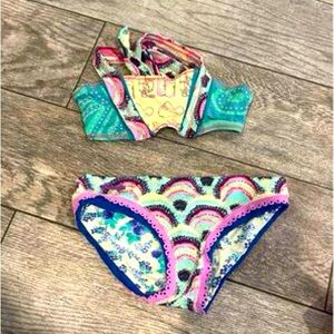 Girls Designer Swim Suit